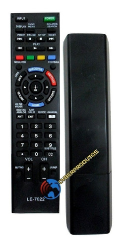 Controle Tv Sony Led Rm-yd101 Net Football Flix