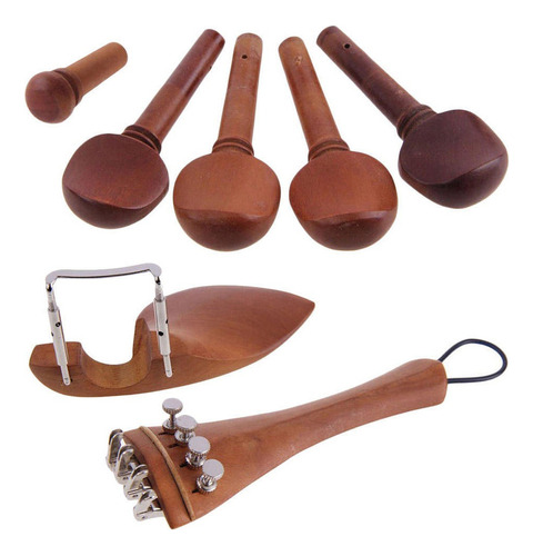 Jujube Juego De Accesorios Para Violín 4/4 Chinrest +