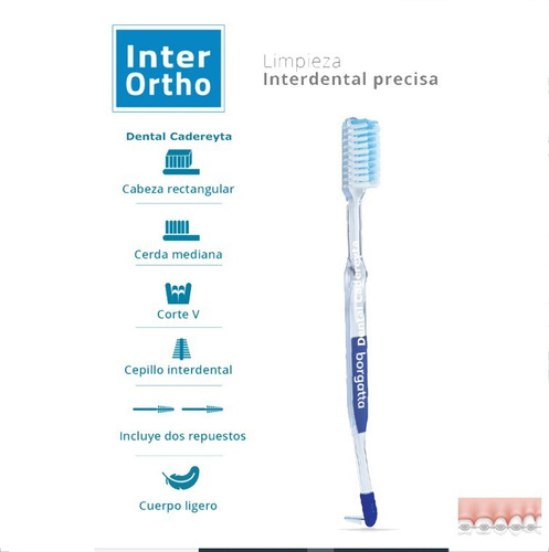 Cepillo Para Ortodoncia Interdental Dental Full