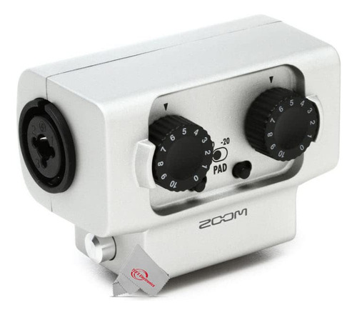 Cápsula Zoom Exh-6 De Doble Entrada Combinada Xlr/trs Para Grabadoras H5, H6 Y F4 Con Cables De Micrófono