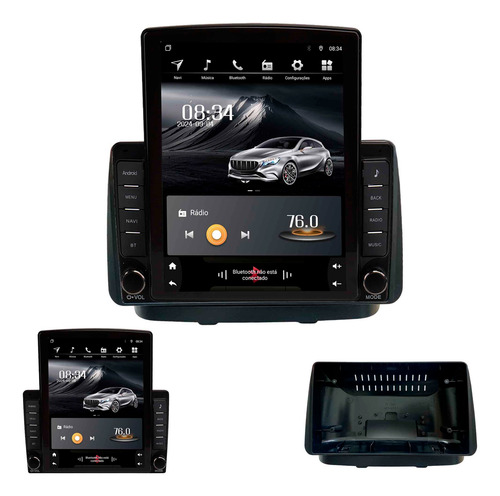 Multimídia Tesla Soaudio S8 Line Doblô 02/21 Octacore 4+64gb