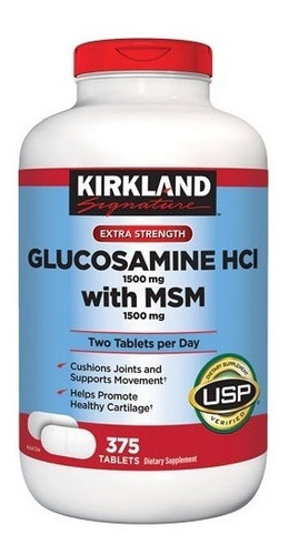 Glucosamine Hci 1500mg With Msn - Unidad a $316
