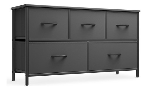 Athena Collection 5 Fabric Drawers Dresser Tv Stand, Entert.