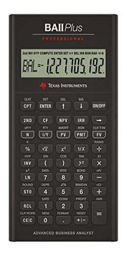 Calculadora Financiera Ti-baii + Plus Pro Professional Texas