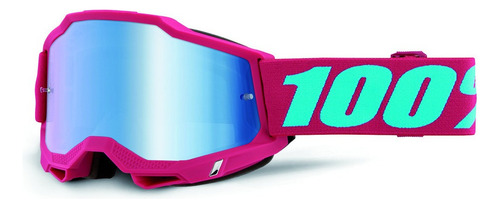 Goggles Moto Accuri 2 Goggle Excelsior Mirror Azul Lens Talla Unitalla