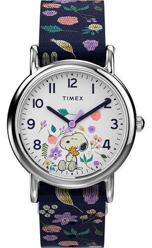 Reloj Timex Para Mujer Peanuts Weekender Casual Ladies Watch