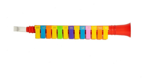 Flauta Melodica 13 Notas Parquer Colores!!