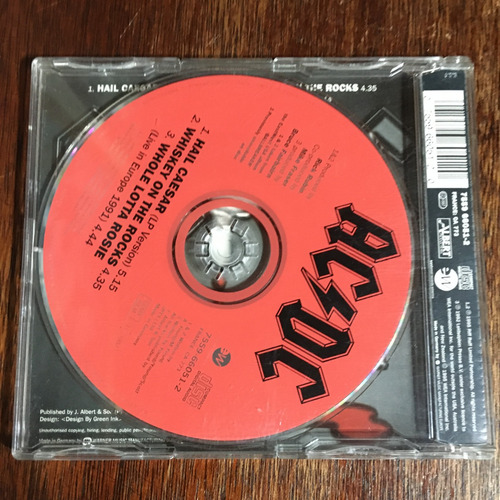 Ac/dc Cd Hail Caesar Aleman 1995 Exc Est (Usado)