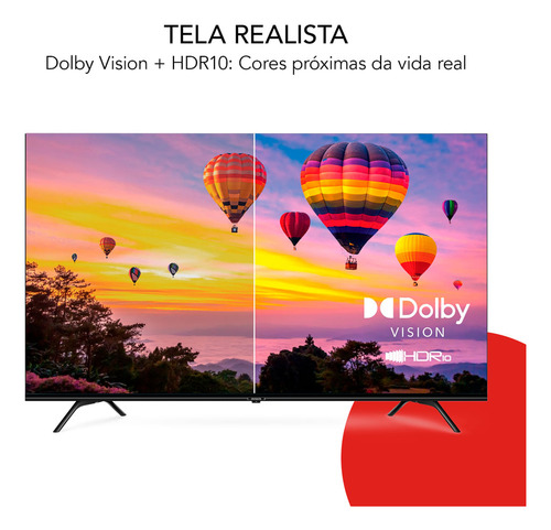 Smart Tv Aiwa 65 Google Tv 4k Comando De Voz Dolby Vision&a