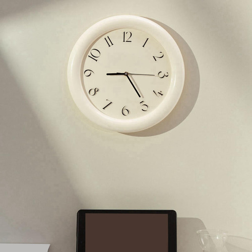 B Relógio De Parede Decorativo Moda Rústico Moderno Branco