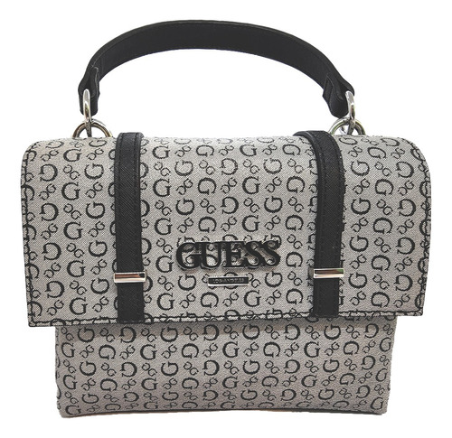 Bolsa Crossbody Guess Gris - Sv870219 100% Original