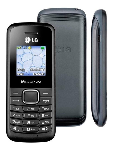 Imagem 3 de 3 de LG B220A Dual SIM 32 MB preto 32 MB RAM