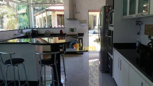 Chácara Com 3 Dormitórios À Venda, 1000 M² Por R$ 1.750.000,00 - Condomínio Parque São Gabriel - Itatiba/sp - Ch0187