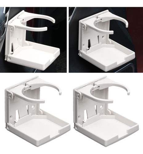 2x Portavasos Plegable Universal Para Bebidas Con Accesorios