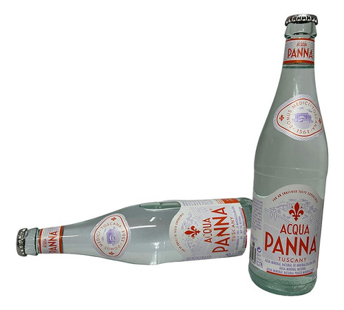 Água Mineral Acqua Panna Toscana Sem Gás Garrafa 24x505 Ml