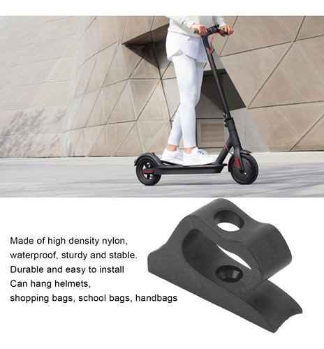 2* Gancho De Suspensión Delantera De Scooter Eléctrico Negro