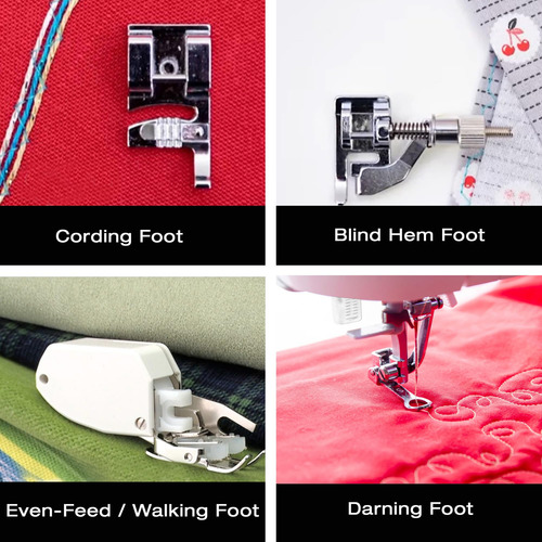 Kit De Accesorios Para Máquinas De Coser Singer De 9 Prensat