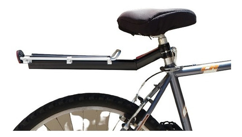 ZREAL Universal Transporter Puerta Equipaje Soporte Plegable de Aleación de Aluminio de Soporte de Poste Trasera de Bicicleta de Bicicleta para el Bicicleta 