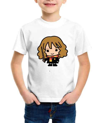 Polera Hermione Granger Harry Potter Niños Adultos Algodón