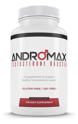 Suplemento Andromax Potenciador De Testo Para Hombres 60 Capsulas