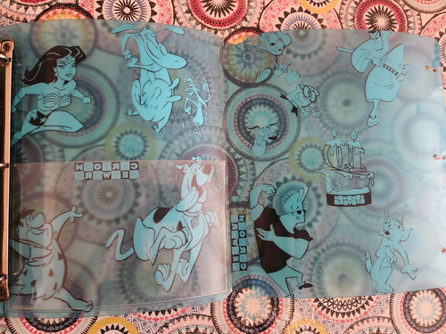 Carpeta 3 Ganchos Cartoon Network N° 3 Con Separadores (Usado)