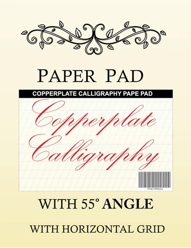 Libro: Ask Copperplate Calligraphy Paper Pad With 55 Degree 