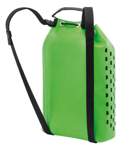Mochila Cuerda Petzl Yara Guide 25l Barranco Cañonismo Rapel Verde Lisa
