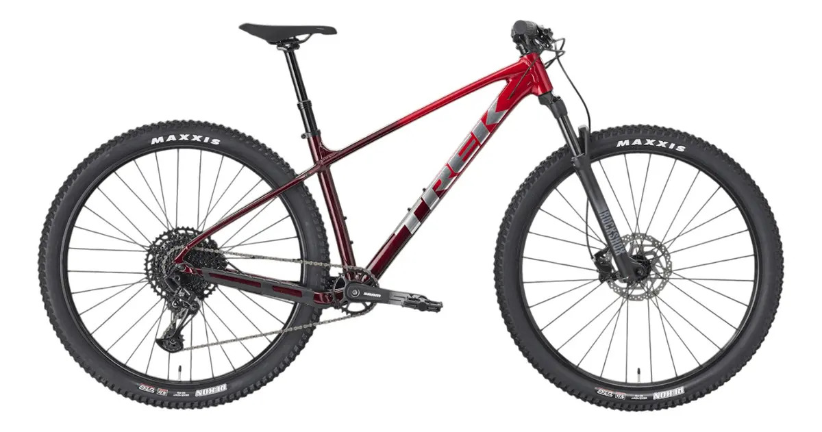 Bicicleta Mtb Trek Marlin 7 Gen 3 2026 Roja Tamaño del cuadro M