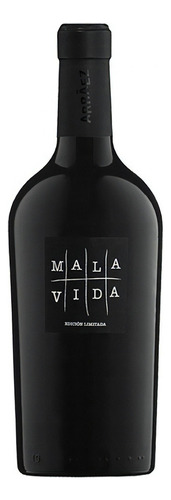 Vino Tinto Mala Vida Edición Limitada 750 Ml