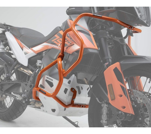 Kit Defensa Superior Inferior Ktm 790 Adventure - Naranja