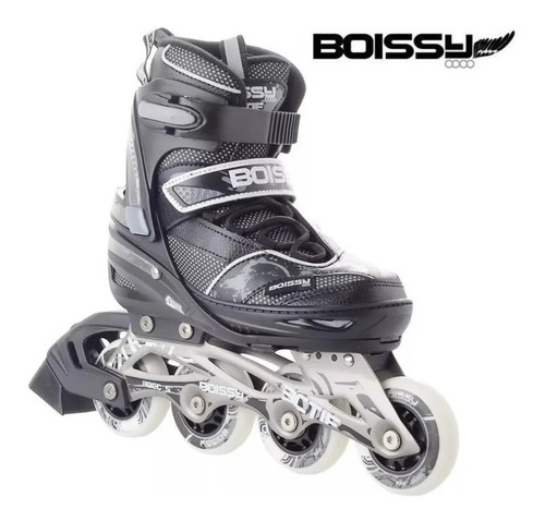 Rollers Boissy Actif Aluminio Silicona Extens 35-38 Abec 7