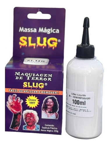 Kit Slug Massa 200 Gr + Látex 100 Ml