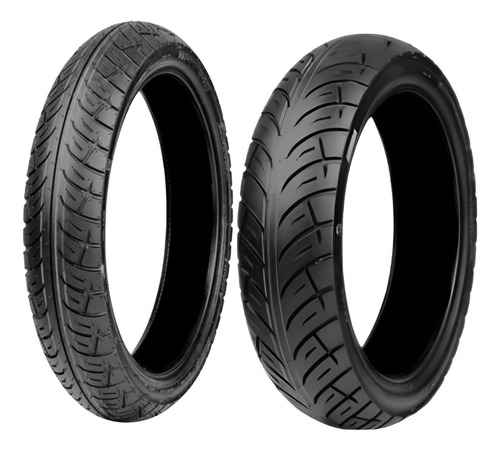 Par Pneu Kenda 100/80-17 + 130/70-17 Cb300 Twister Fazer R3