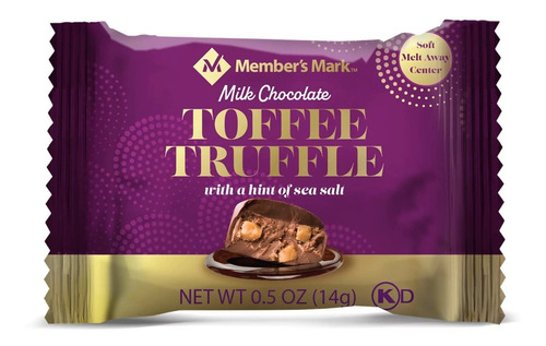 Trufa De Toffee De Chocolate Con Leche De Members Mark Con S