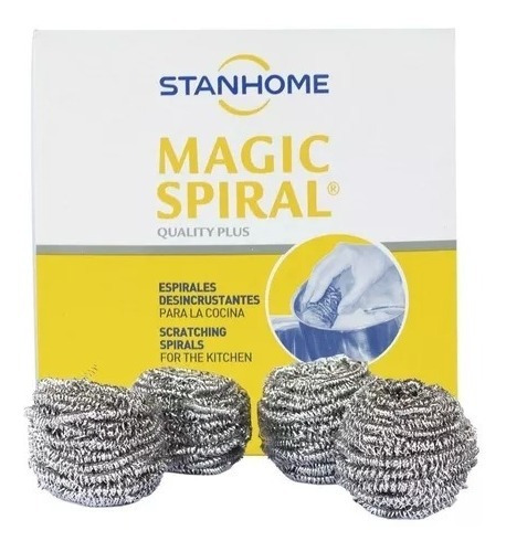 4 Pack Fibras Espirales Mágicas Stanhome Originales