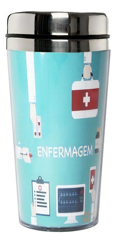 Copo térmico Kazape Enfermagem 450mL