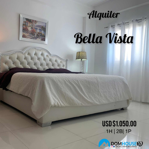 Alquiler De Apto. De 1 Habitación Amueblada En Bella Vista