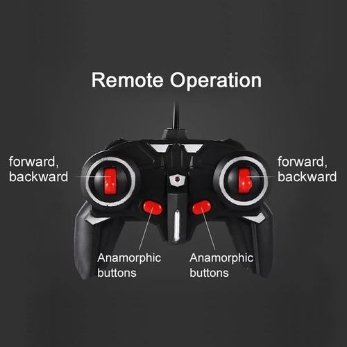 Carro De Control Remoto Con Batería Recargable Vira Robo