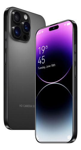I16 Pro Max Dual Sim 12gb Ram+512gb Rom 2025 El Más Popular Teléfono Inteligente Android 14 Red 5g Wifi Y Bluetooth Más Barato Celular Negro