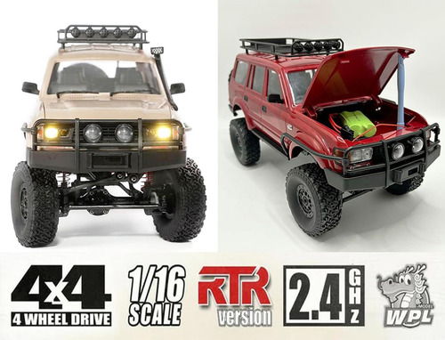 Rc Rock Crawler 4x4 Rc Truck Wpl C54-1 Rc Crawler Off Road E