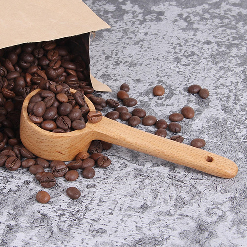 Zdy Cuchara Medidora De Madera, Cucharada Pequeña De Café, S