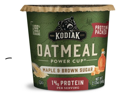 Kodiak Oatmeal Protein Maple & Brown Sugar 60 Gr 