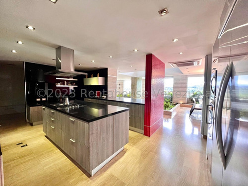 Penthouse De Lujo Y Exclusividad Con Vistas Panorámicas Lomas Del Sol, Caracas. Mo 24-3087