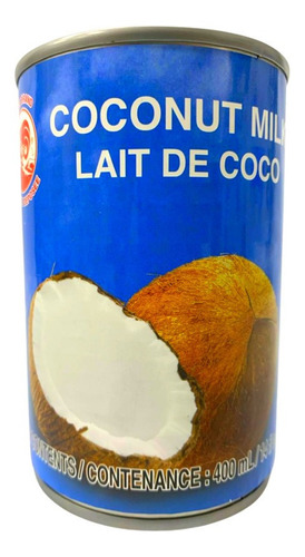 Leite De Coco Cremoso Lata Cock 400ml - Origem Tailandia