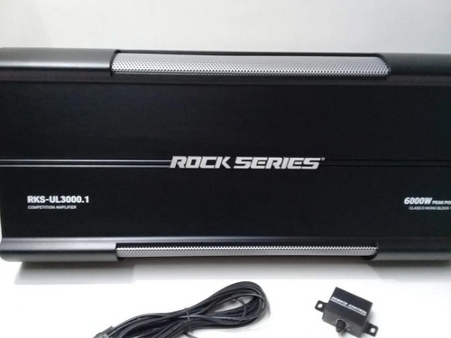 Imagen 5 de 10 de Amplificador Rock Series Rks-ul3000.1 Spl 6000w Blakhelmet E