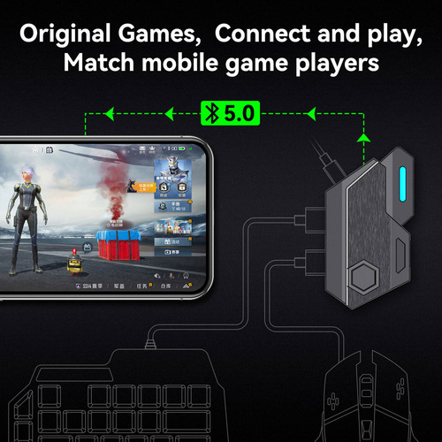 Set De Teclado Y Ratón Phone Game Converter