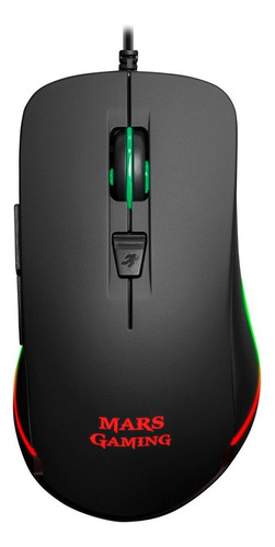 Mouse Gamer Marsgaming Mm118 9800 Dpi Color Negro