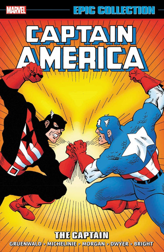 Captain America Epic Collection: The Captain, de Gruenwald, Mark. Editorial Marvel, tapa blanda en inglés, 2021