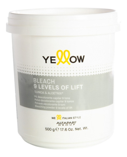 Yellow New Color Bleaching Powder Polvo Decolorante 500grs