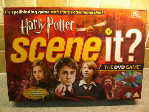 Juego En Dvd Harry Potter Scene It Con Imágenes Adicionales Y Preguntas (edición De 2005) De Mattel